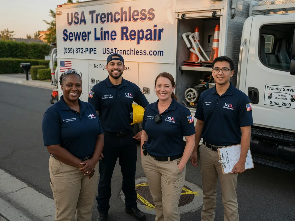 Sewer Line Repair company in Salamonia, IN